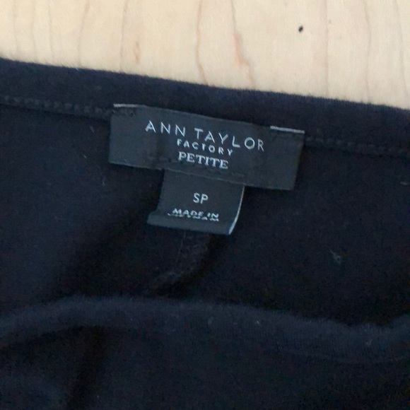 Ann Taylor Factory black shift dress - Picture 3 of 3